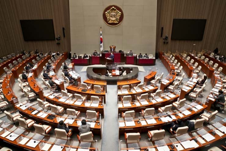 국회 소상공인 지원 추경안 처리 무산 (2월 14일)