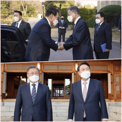 문재인, 윤석열 회동 내용은?! (이명박 전 대통령 사면은..)