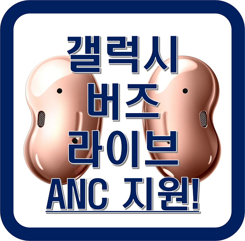 갤럭시 버즈 라이브(Live) 노이즈 캔슬링 지원, 착용법 알아보기