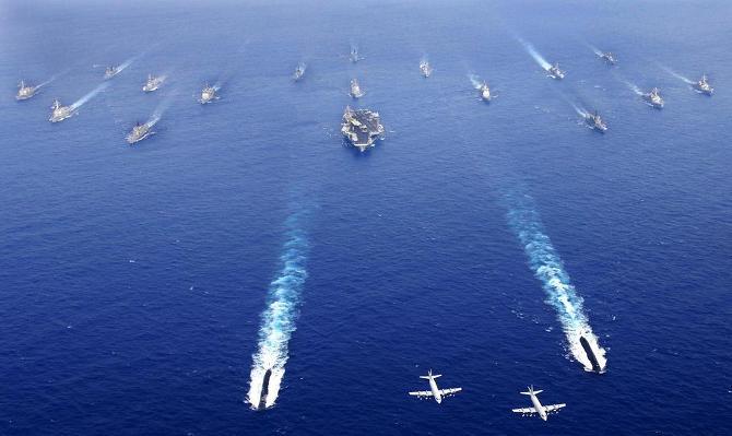 미국 해군과 중국해군의 전쟁사 재조명