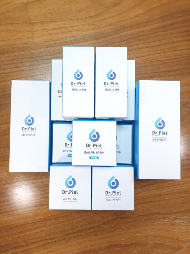 집에 모든 샤워기 필터, 세면대 필터, 주방용 필터 교체하기 | 닥터피엘(Dr.Piel)