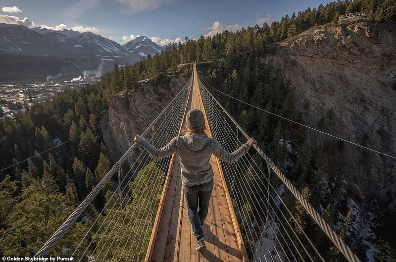 캐나다 최고 높이의 보행 현수교 Highest suspension bridge in Canada set to open in May...