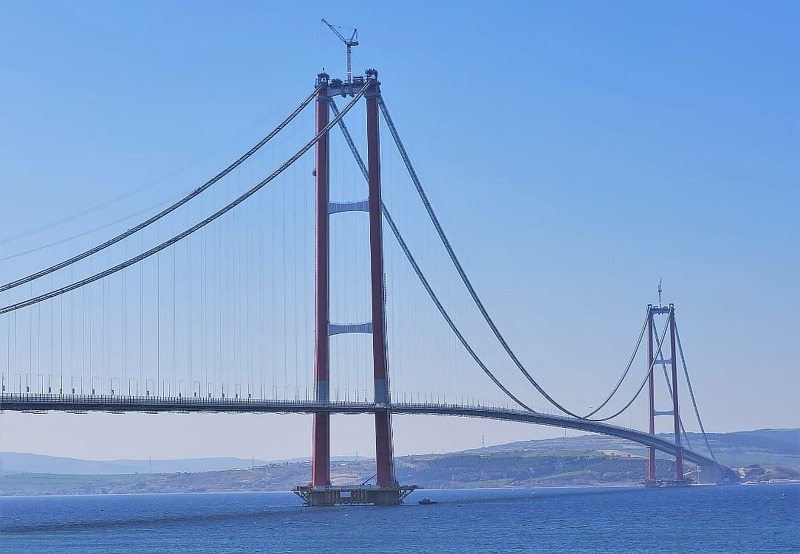 세계에서 주경간이 가장 긴 교량 순위 VIDEO: The longest suspension bridge spans