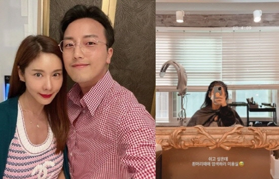 '46세' 김준희, 연하와 재혼하더니 흰머리 걱정 