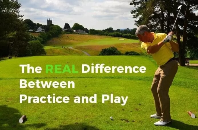 골프는 왜 필드만 나가면 연습할 때 처럼 안되나 The Real Difference between Practice and Play