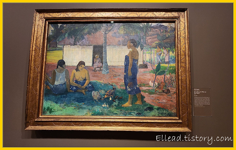 폴 고갱 (Paul Gauguin)의 작품들 : 시카고 미술관