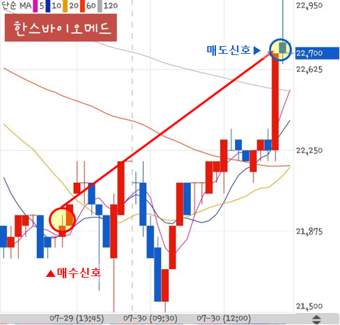 190730 슈팅대장 단타 한스바이오메드 수익인증