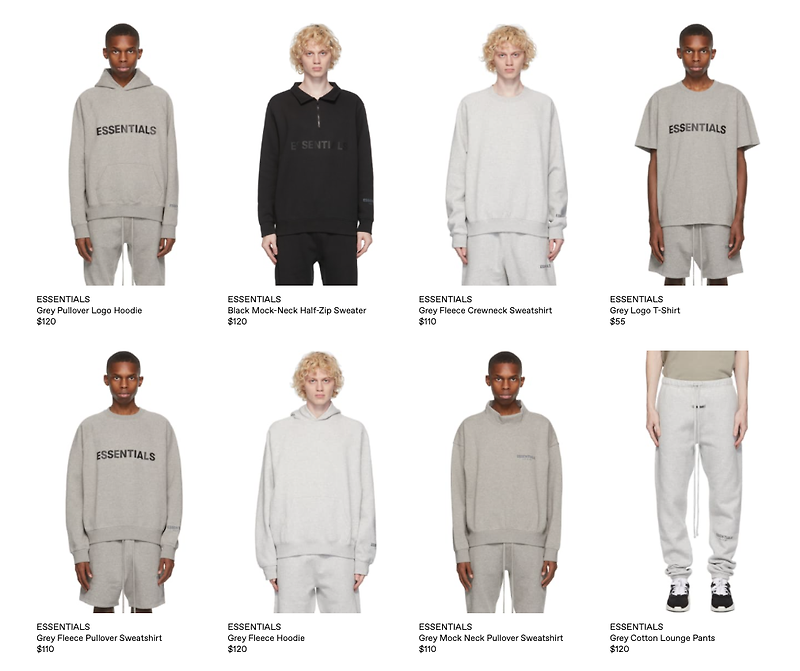 피어오브갓 에센셜 에센스 ( 센스,  SSENSE, 쎈스 ) 리스탁!!! 후기