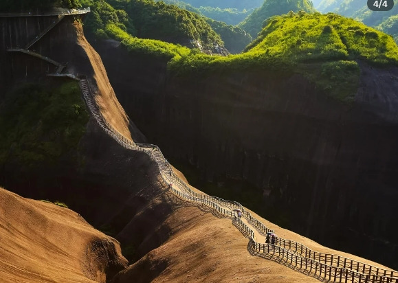 보기만 해도 아찔한 중국 고의령(高椅零) VIDEO: Gaoyiling Scenic Area , Chenzhou city, hunan province , China