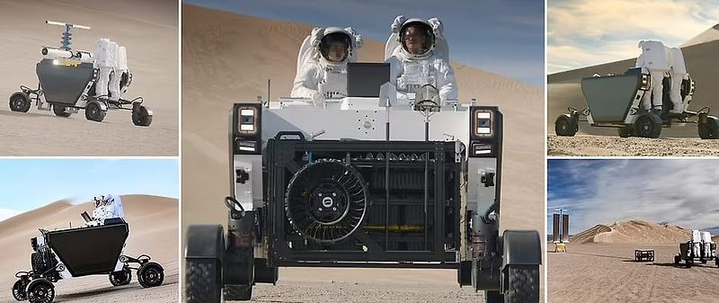 새로운 달 표면 주행 로봇...화성에서도 사용 가능 VIDEO:  New interplanetary rover aimed at transporting cargo and astronauts