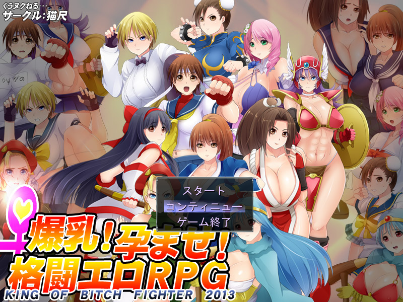 폭유! 임신! 격투에로 RPG KING OF BITCH FIGHTER 2013