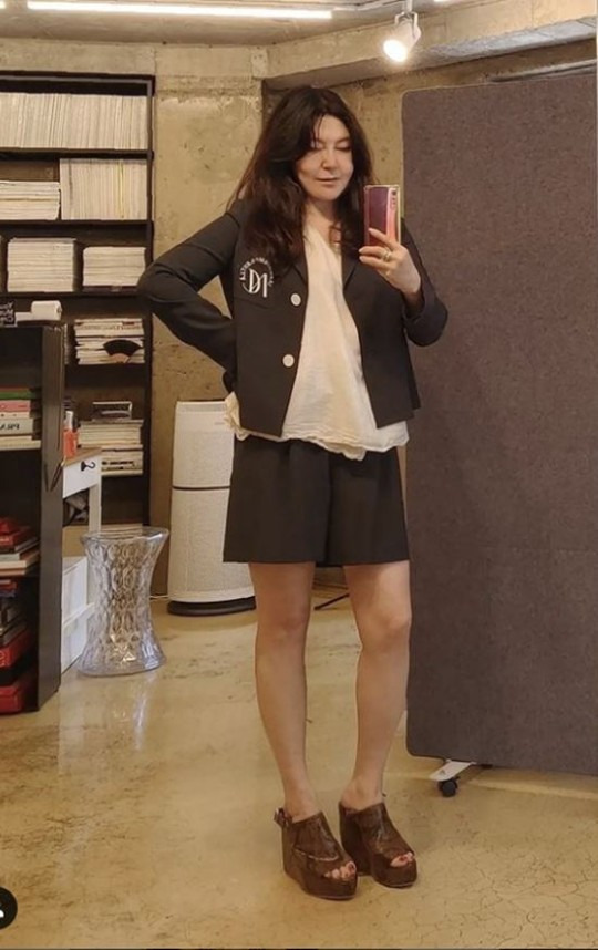 한혜연, 날씬하다 못해 깡말랐네 
