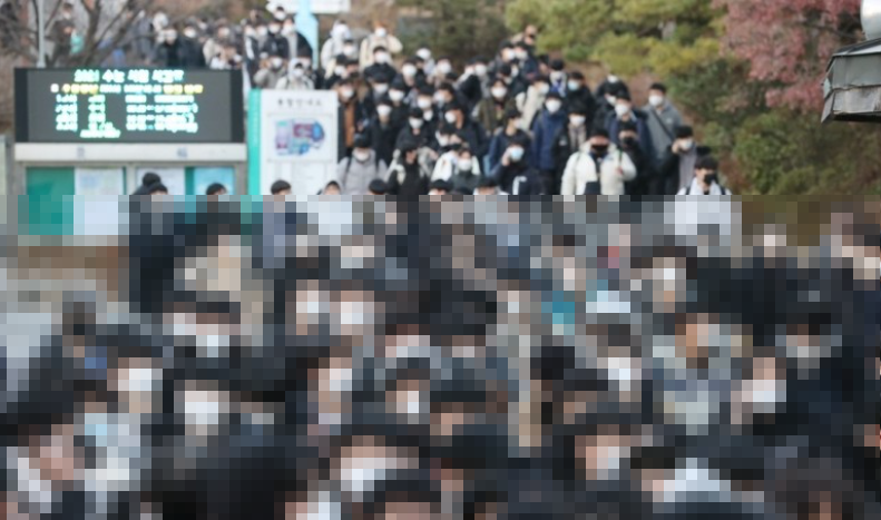 전주 새소망교회 관련자 수능시험 감독관 진행 및 확진판정.