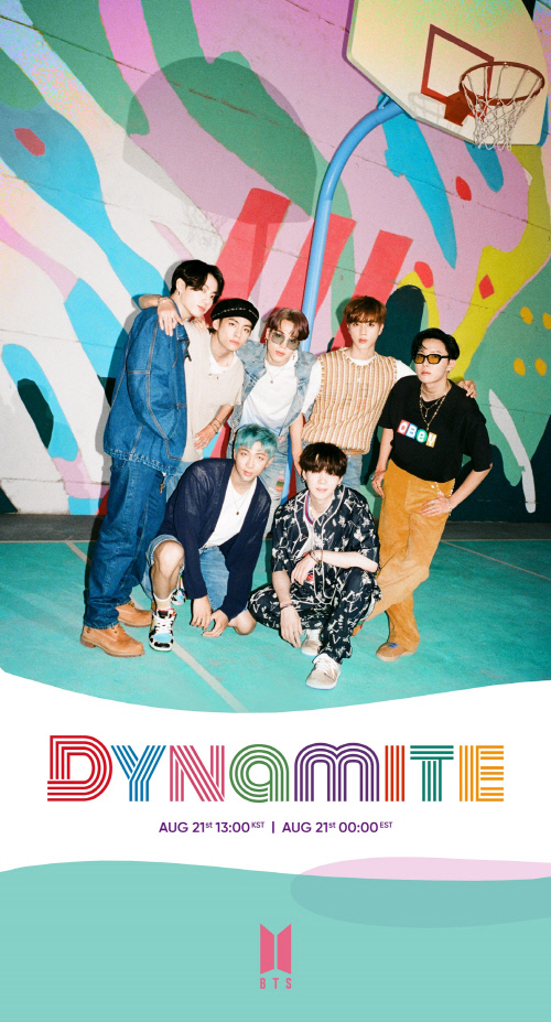 방탄소년단 21일 오전 10시 30분 신곡 ‘Dynamite’(다이나마이트) 발매