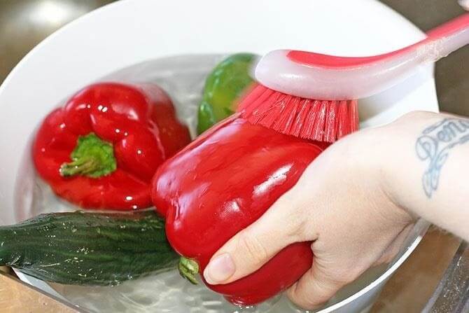 농산물 세척 어떻게 해야 하나 How to Wash Fruits and Vegetables, According to a Nutritionist