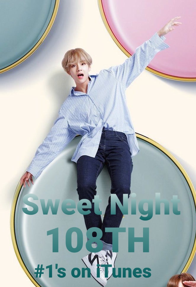 방탄소년단 뷔 'Sweet Night' 108개국 아이튠즈 1위,독일 아이튠즈 톱송마저 점령
