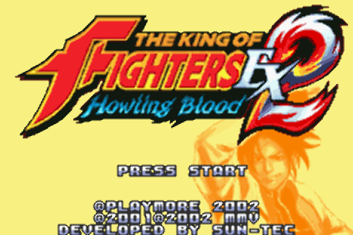 마벨러스 (Marvelous) - 더 킹 오브 파이터즈 EX2 하울링 블러드 북미판 The King of Fighters EX2 Howling Blood (게임보이 어드벤스 - GBA - 롬파일 다운로드)