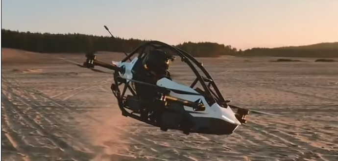 '누구나 탈 수 있는 92,000불 짜리 전기 헬리콥터 VIDEO: Incredible $92,000 Personal Electric Aerial Vehicle Footage Unveiled