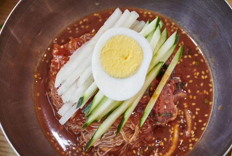 마곡맛집 강남면옥 매콤달콤 함흥냉면