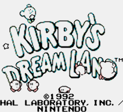 닌텐도 (Nintendo) - 카비의 드림랜드 영문판 Kirby's Dream Land USA & Europe (게임보이 - GB)
