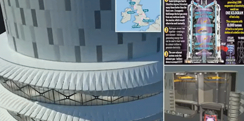 세계 최초 핵융합 발전소 영국에서 현실화될 듯 VIDEO:The world's first working nuclear fusion reactor could be coming soon near your town...
