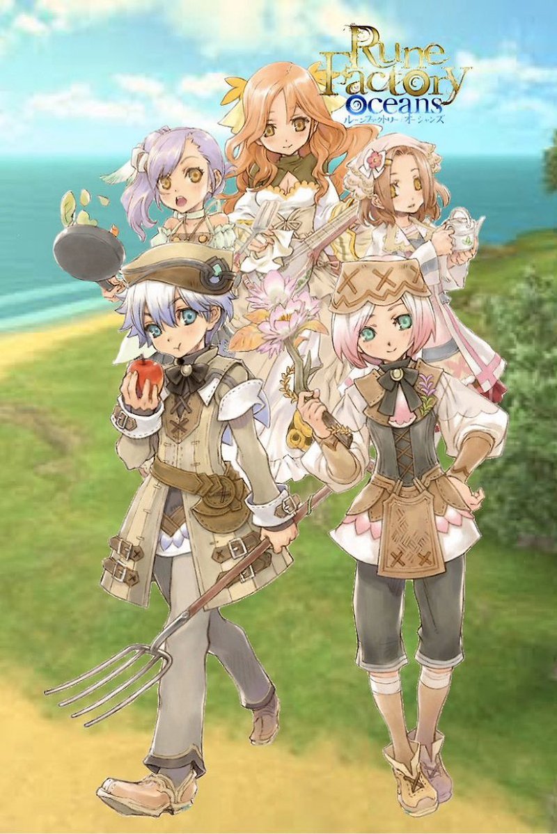 Wii - 룬 팩토리 오션즈 (Rune Factory Oceans - ルーンファクトリー オーシャンズ) iso 다운로드