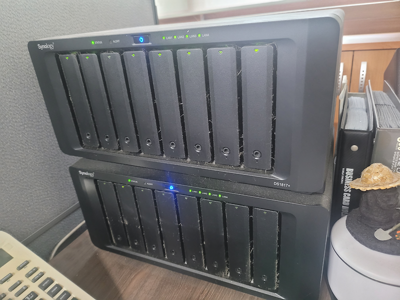 Synology Nas 사용 리뷰(DS1817+, DS1819+)
