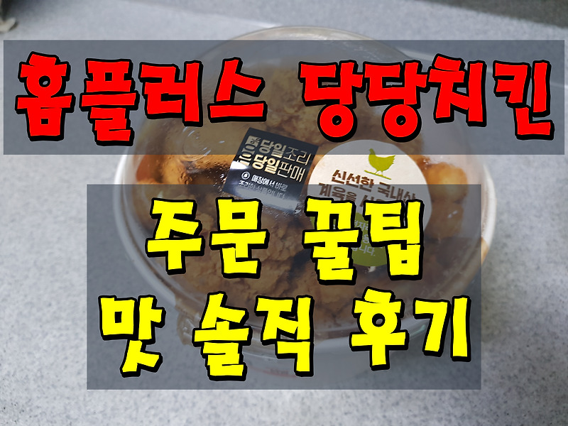 홈플러스 당당치킨