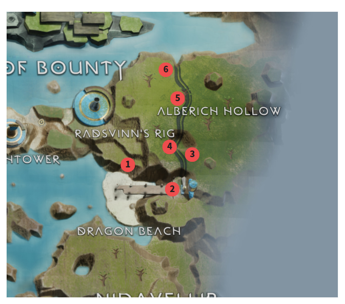 갓 오브 워 라그나로크 / 알베릭 동굴 공략 및 지도 100%