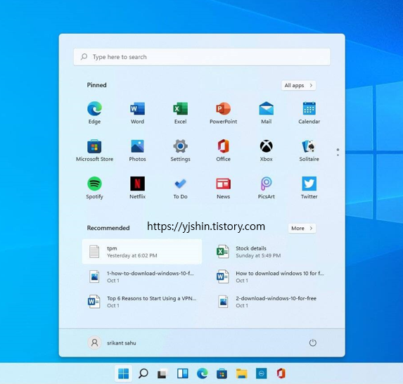 윈도우 11 새로운 기능 및 개선 사항