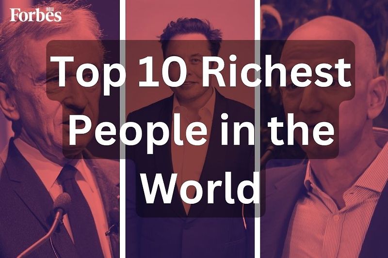 2023년 세계 최고 부자 10위...수많은 국가들의 GDP 능가 Top 10 richest people in the world