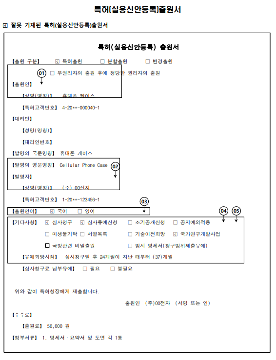 쉬운 출원서류 작성을 위한 「모범사례집」 배포_특허청