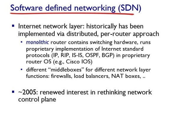 5. Network Layer: Control Plane(3)