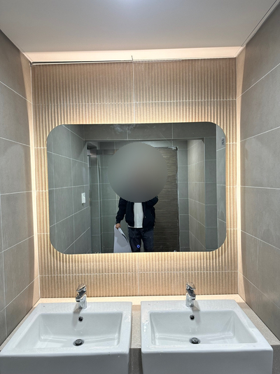 인테리어 화장실 거울 설치방법