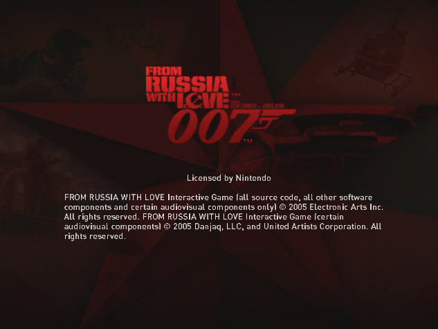 Electronic Arts - 007 러시아에서 사랑을 담아서 북미판 007 From Russia with Love USA (게임큐브 - GC - iso 다운로드)
