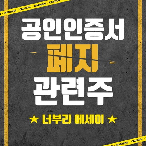 [ 공인인증서 폐지 관련주 ] 수혜주 주식종목! 한국정보통신, 한국정보인증, 한국전자인증, 라온시큐어, 드림시큐리티