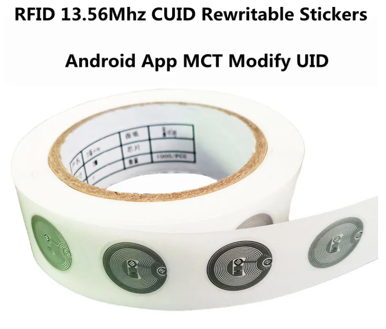 RFID 스티커 습식 인레이 NFC 태그 안드로이드 MCT 복사 클론용