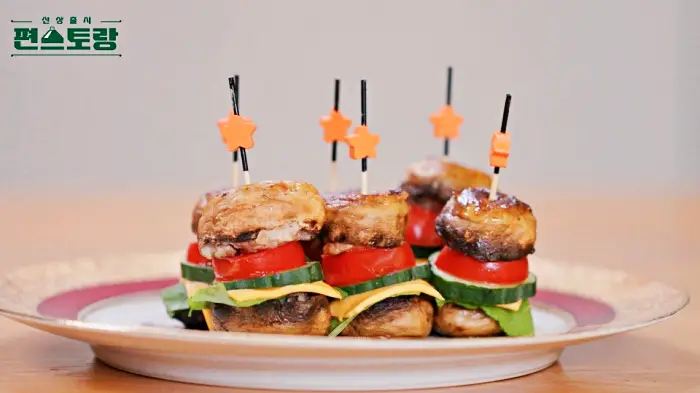 KBS 편스토랑 진반장 진서연 양송이 햄버거 레시피 만드는 방법 소개 및 편의점, 밀키트를 출시 메뉴 구매 방법