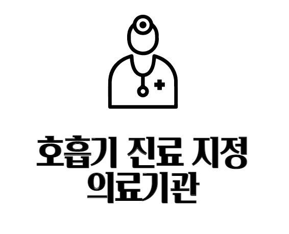 [호흡기 진료 지정 의료기관] 동네 병원, 의원 코로나19 검사 및 치료