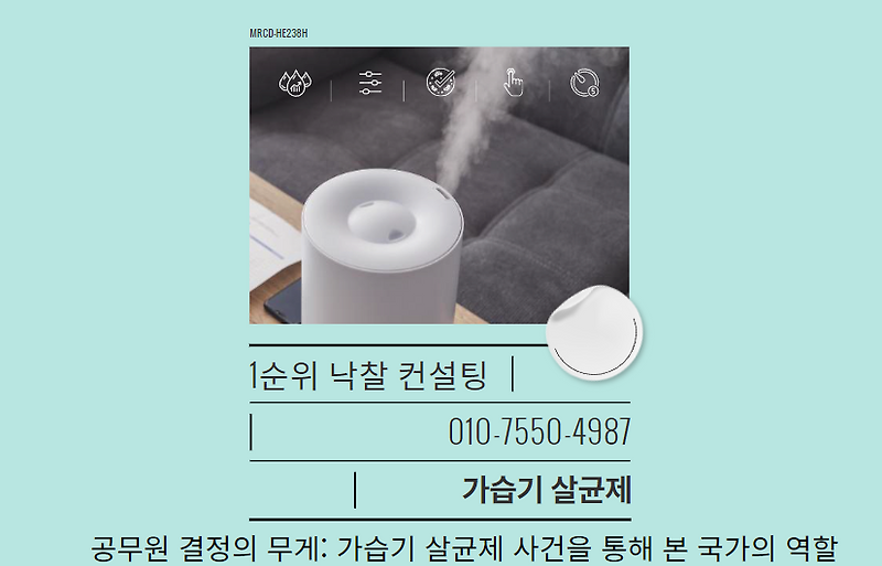 공무원 결정의 무게: 가습기 살균제 사건을 통해 본 국가의 역할