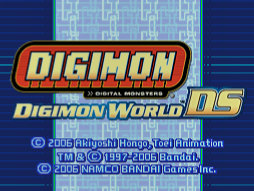 반다이 남코 (Bandai Namco) - 디지몬 월드 DS 북미판 Digimon World DS USA (닌텐도 DS - NDS)