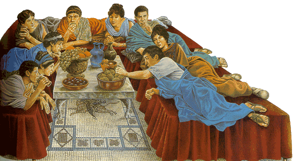 왜 그리스와 로마인들은 누워서 먹었을까  ㅣ 고대 로마의 식단  Why did ancient Greeks and Romans eat lying down? ㅣ A brief survey of the diet in Ancient Rome.