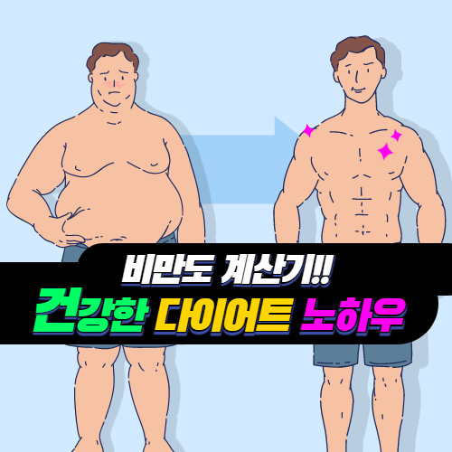 비만도 계산기 비만이 위험한 이유와 건강한 다이어트 시작 노하우