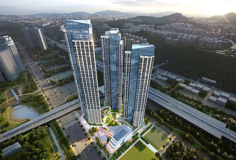충남 최초 70층 명품단지 한화포레나 천안아산역 탄생
