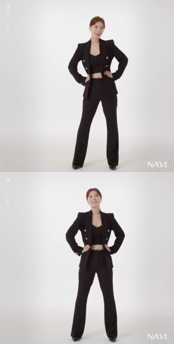나비, '15kg 감량' 사진이 합성?..