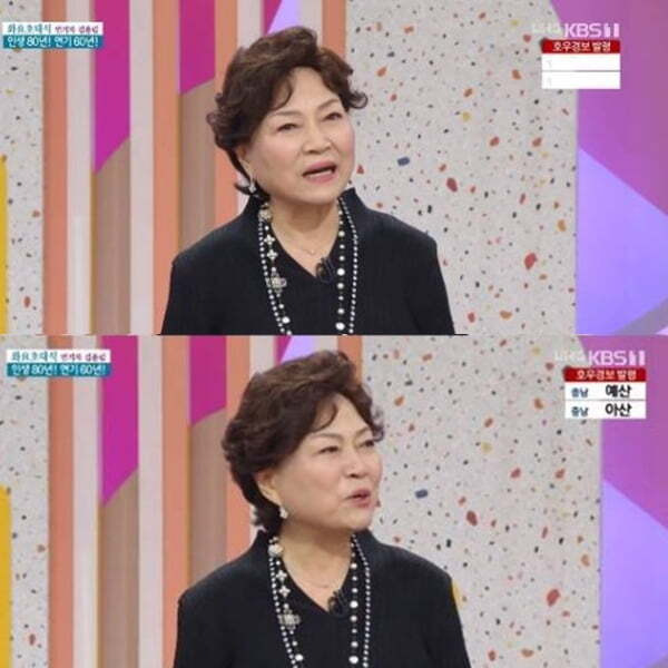 김용림 나이 배우 남편 남일우 결혼 와이프 자녀 아들 며느리 가족 고향