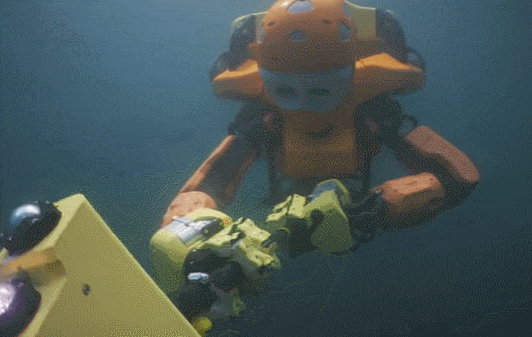 난파선 찾는 휴머노이드 로봇 VIDEO: OceanOneK, Stanford’s underwater humanoid robot, swims to new depths
