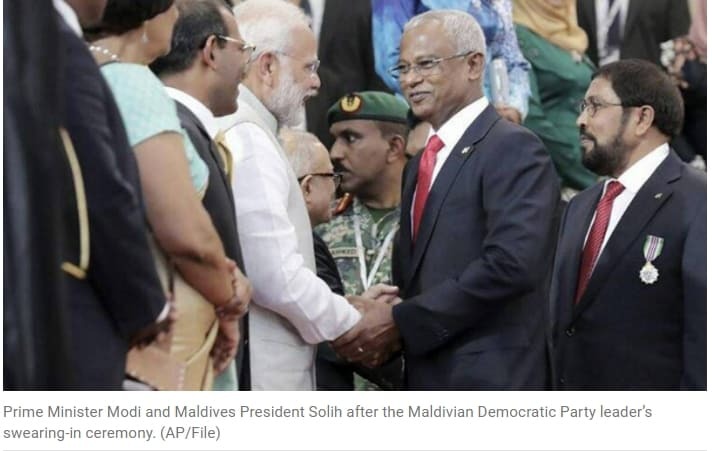 중국과 합작사업 중단하는 나라 늘어난다...왜 Anti-India protests in mind, Maldives plans new law to curb unrest