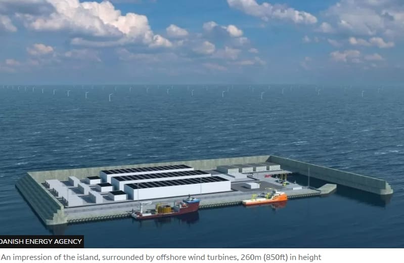 벨기에 컨소시엄, 세계 최초 인공 에너지섬, 2024년 착공 VIDEO: Construction of world's first energy island starts in 2024