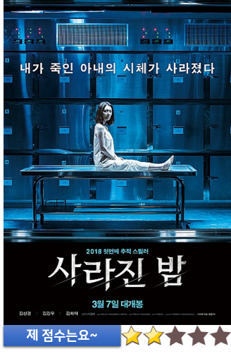 최신 영화 간단 리뷰 (사라진 밤 vs 7년의 밤 vs 기억의 밤)